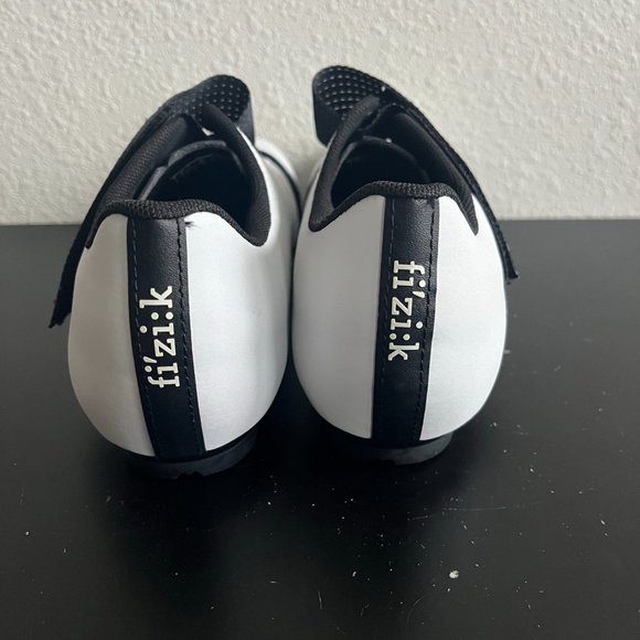 NWOT Fizik Powerstap R5 White and Black Unisex Cycing Shoes Size 8.5 - Picture 6 of 10